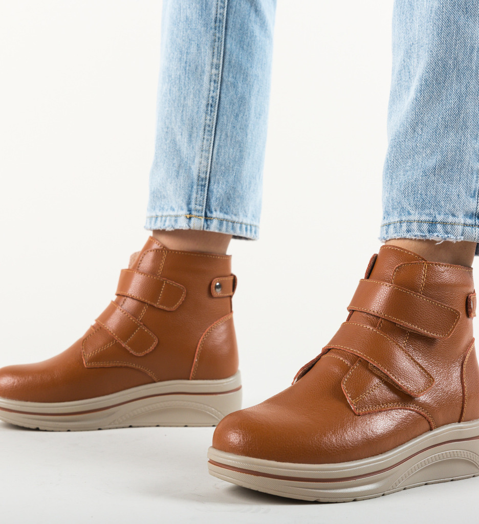 Pantofi Jabal Camel - Eleganță Casual Zilnică - imagine 2