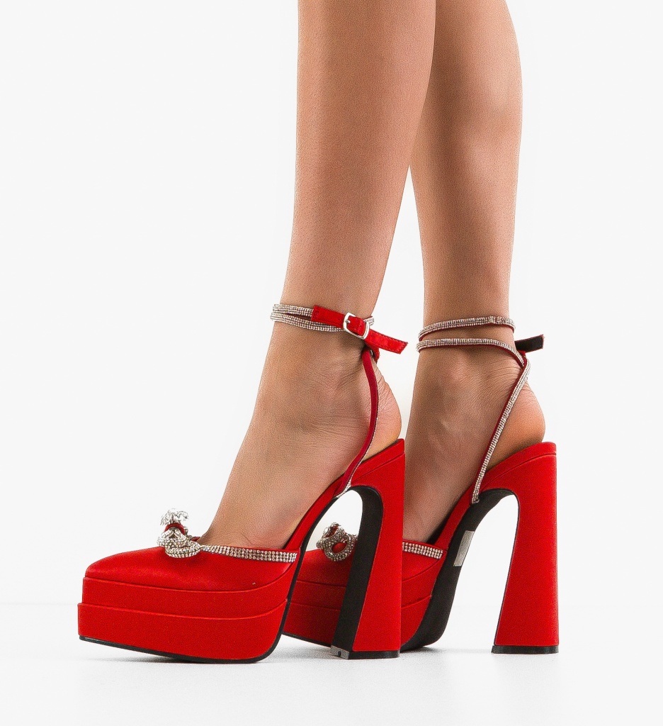 Pantofi Keira Rosii | Eleganță Asigurată - imagine 2