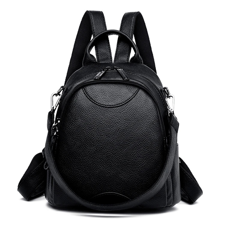 Rucsac Dama Delis Zephyrine GT2856 Negru, Piele Ecologica