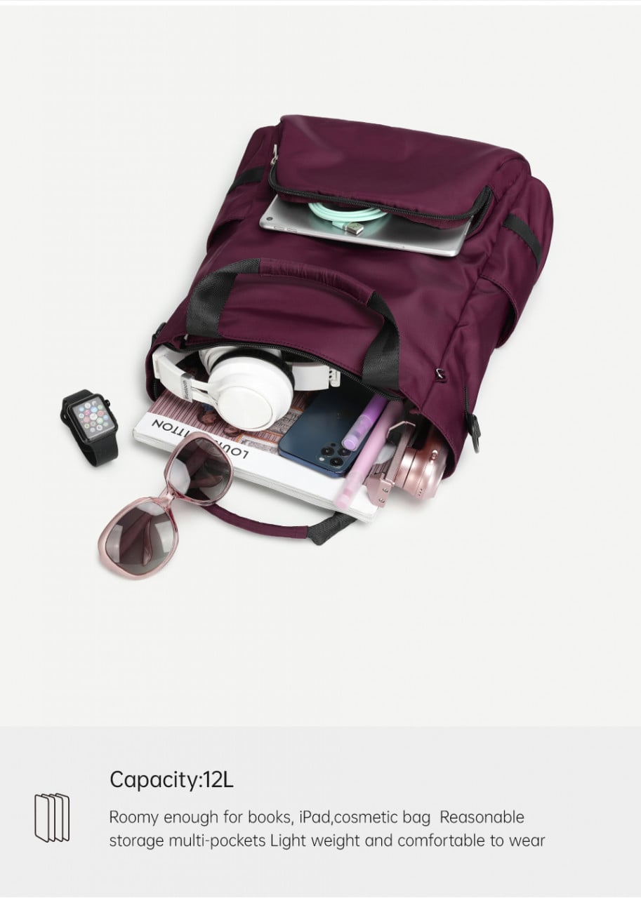 Delis GT2291 Rucsac Roz 2-in-1 - imagine 4