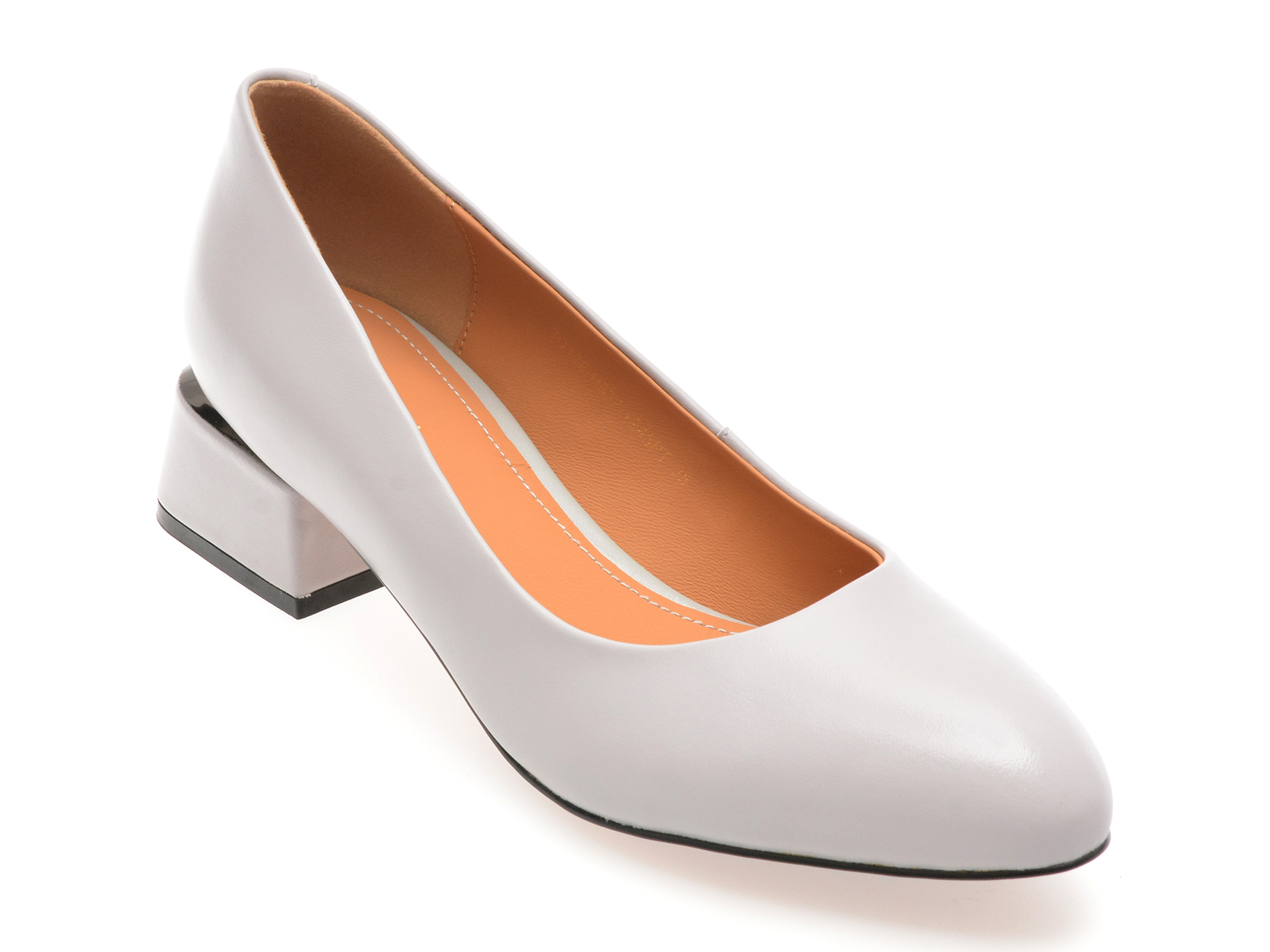 Epica Pantofi Gri Piele - Eleganță Casual