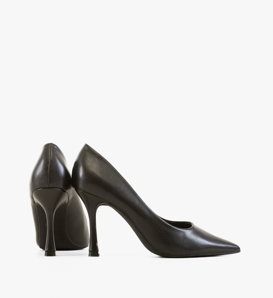 Pantofi Stiletto Smart Negri - Eleganță Urbană - imagine 5