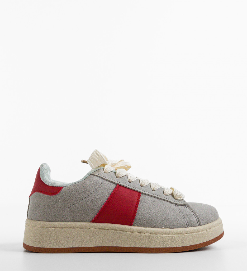 Sneakers Kionba Gri - Confort și Stil Sport - imagine 5