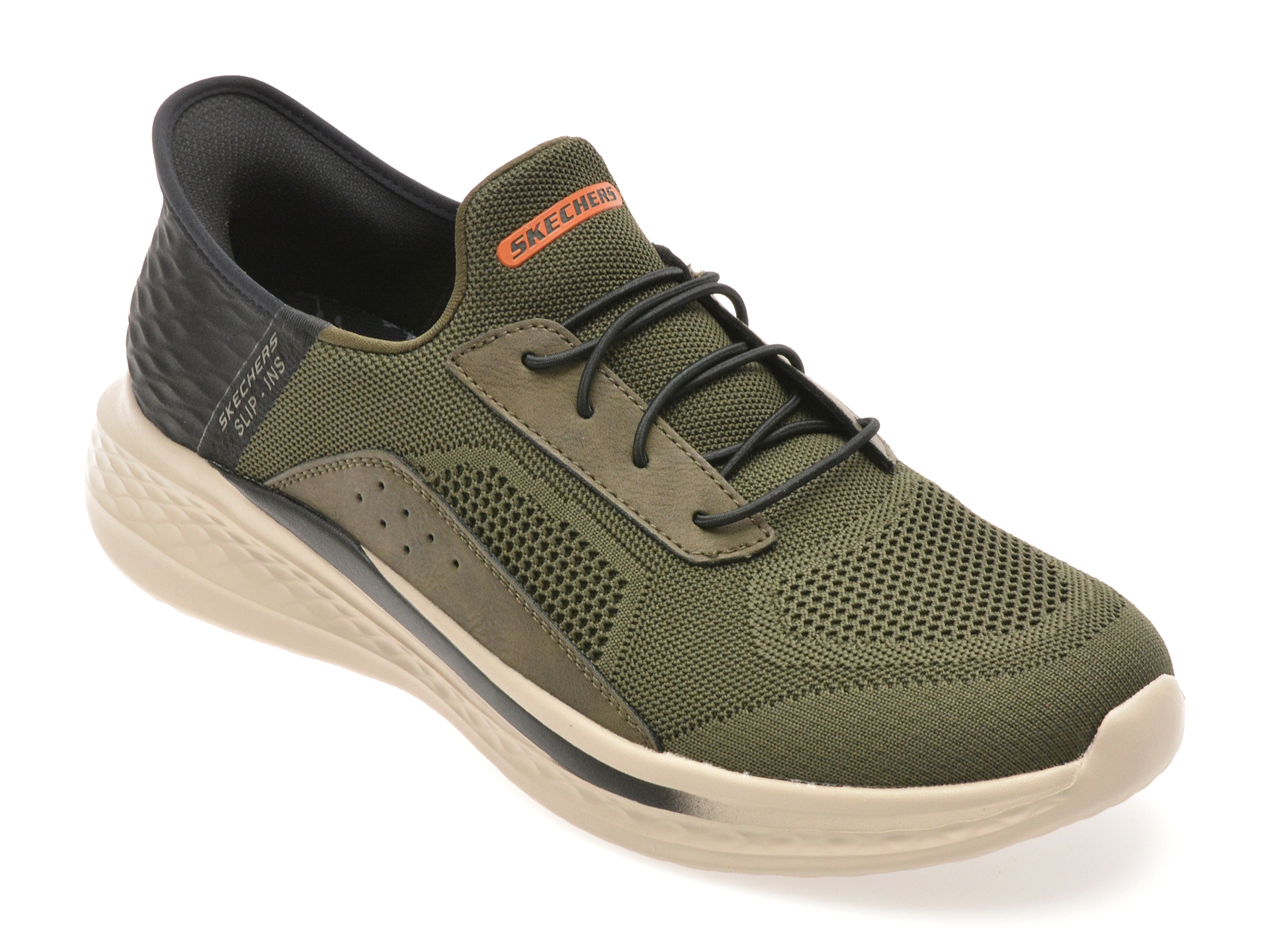 Pantofi Sport Skechers Slade Kaki Confort - imagine 2