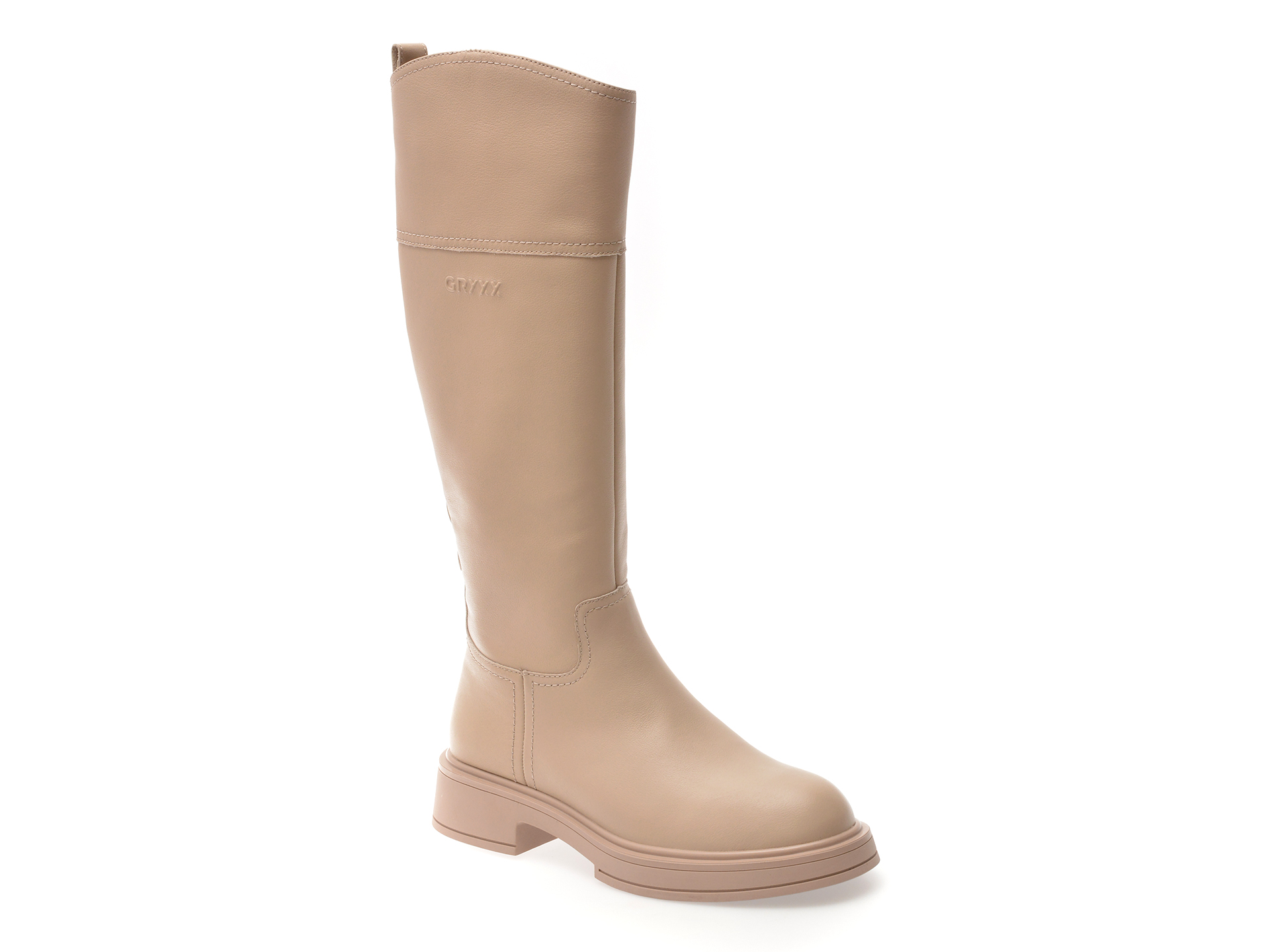 Cizme Gryxx 9280 Piele Naturală Bej Elegante