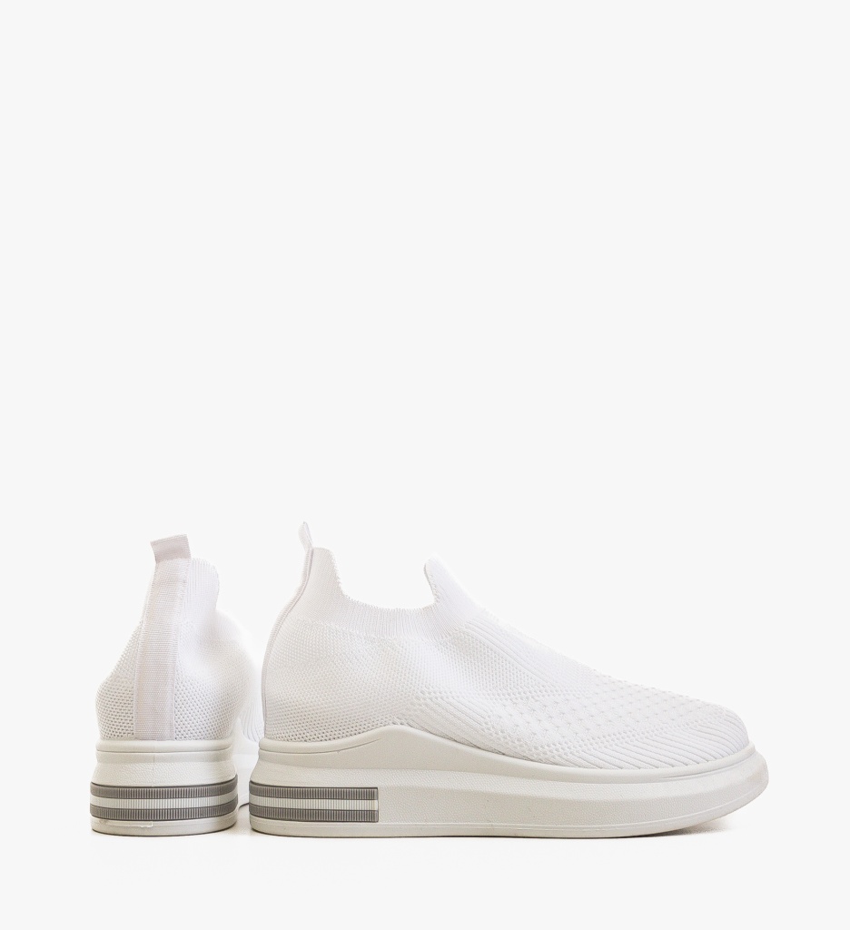 Sneakers Dama Tyvbar Albi | Confort și Stil - imagine 6