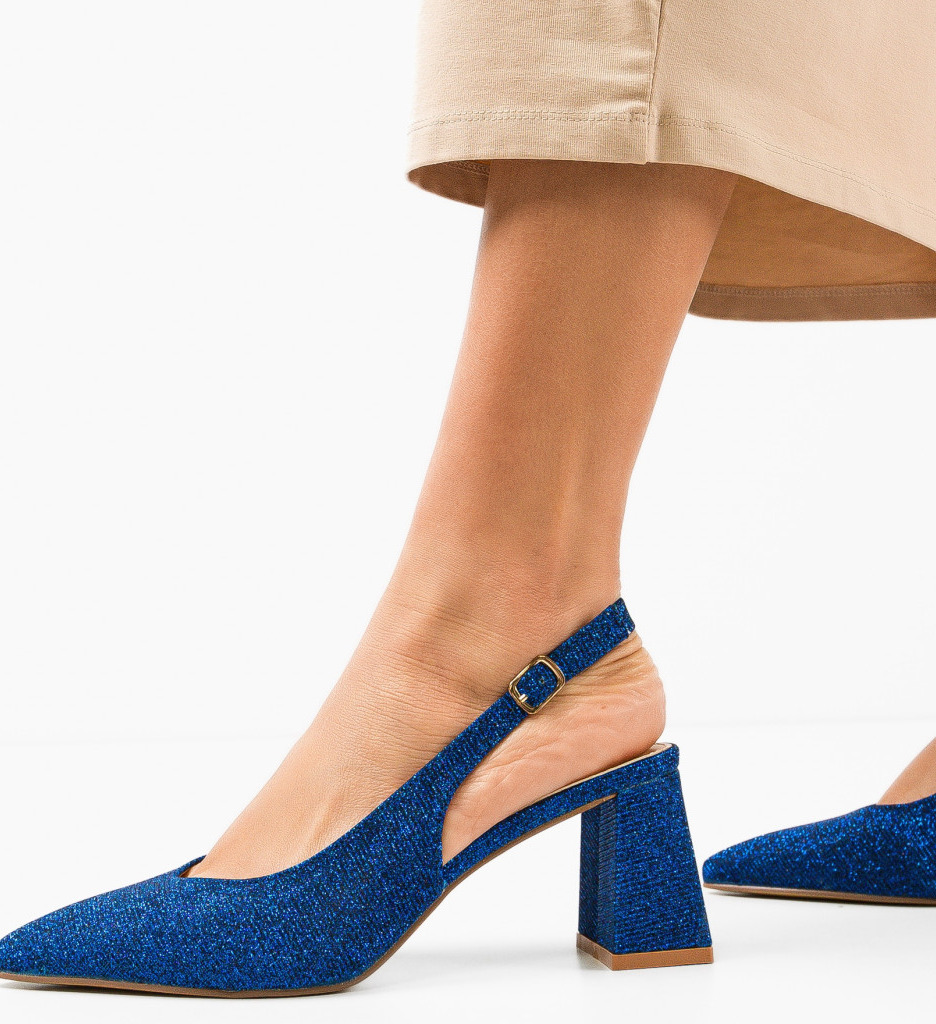 Pantofi Terminak Albastri | Eleganță și Stil - imagine 4
