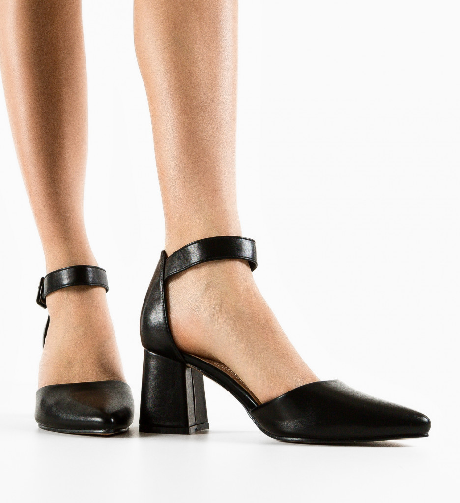 Pantofi Dama Avitus Negri - Stil și Eleganță - imagine 2