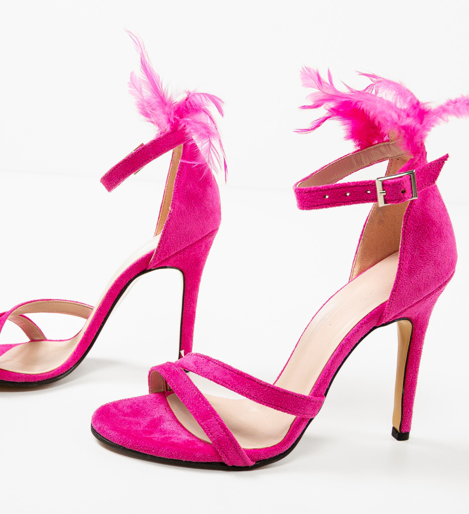 Sandale Dama Lahev Roz | Eleganta pe Toc Inalt - imagine 6