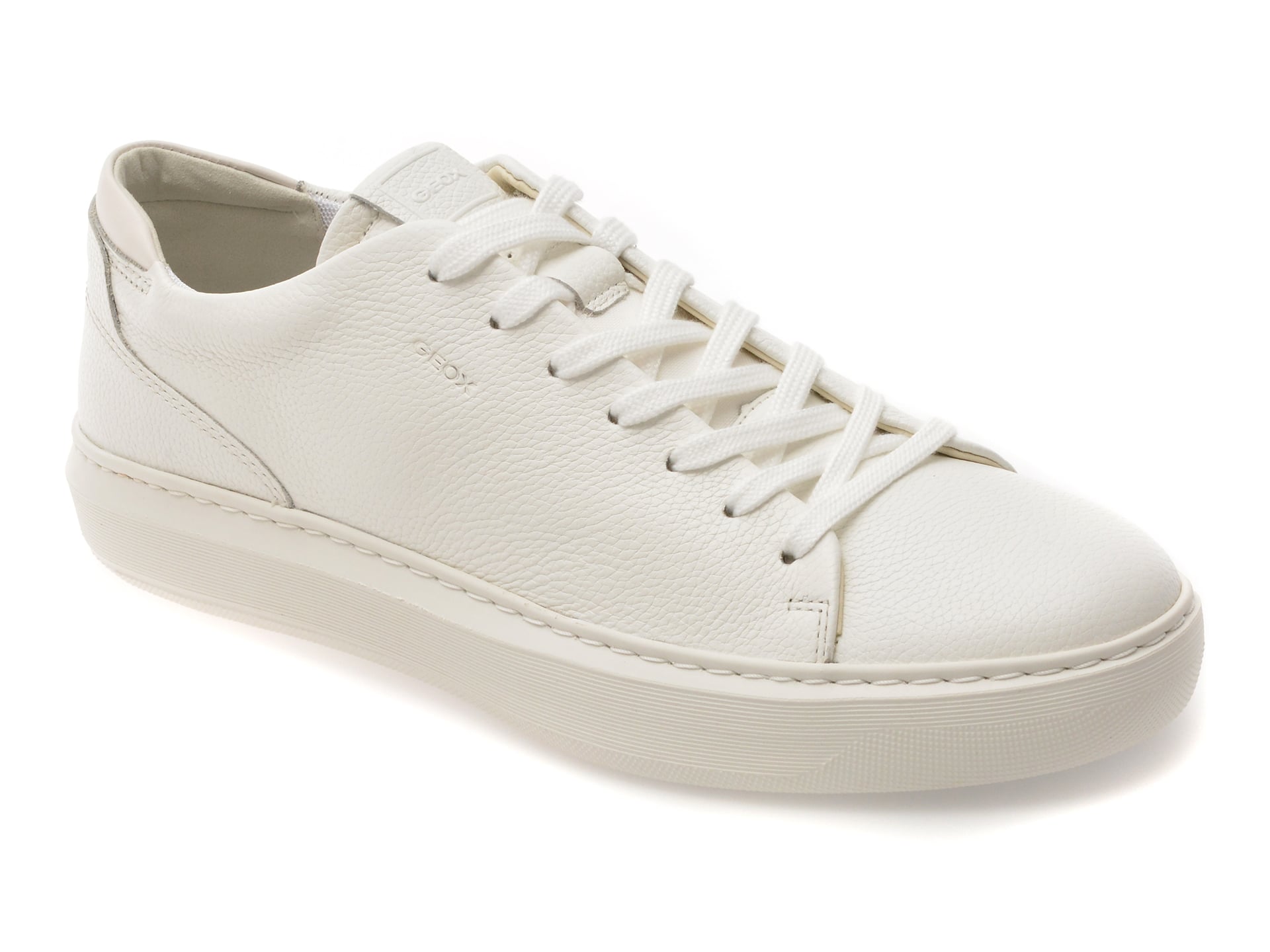 Pantofi Sport Geox U655WA Alb Piele Naturală