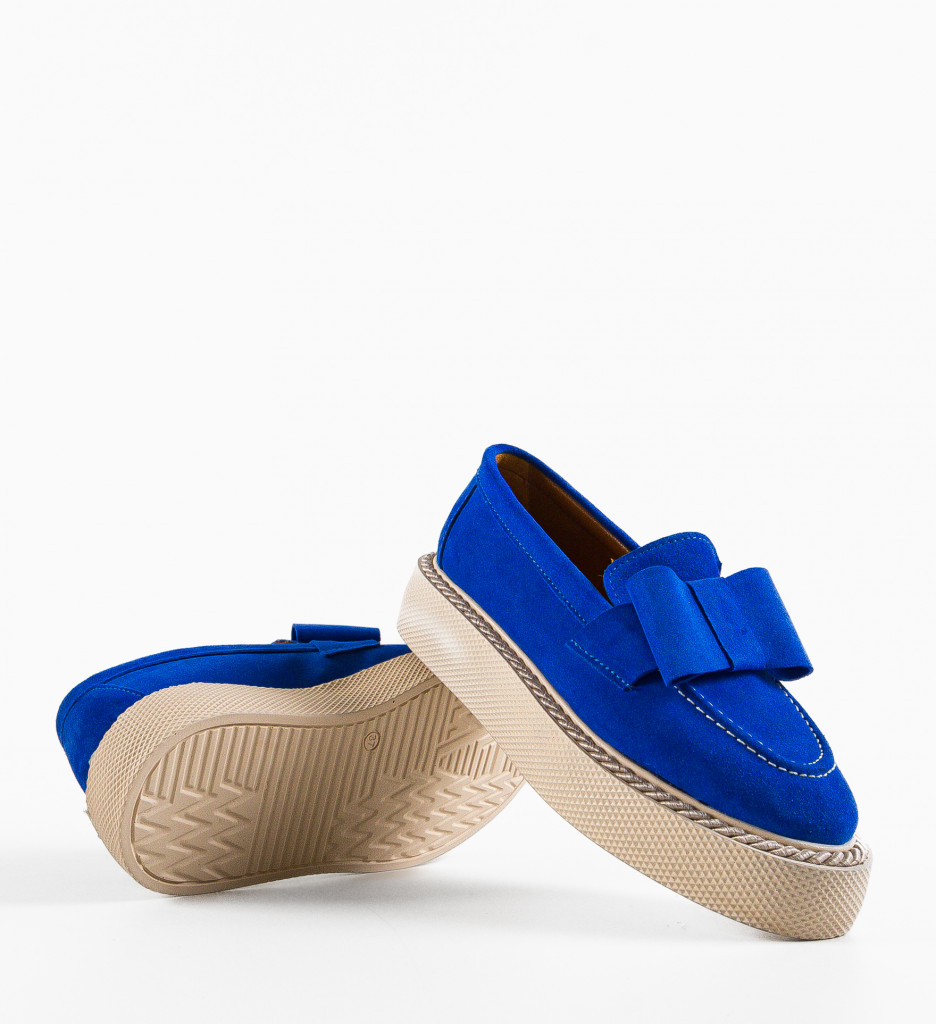 Pantofi Casual Kivu Albastri - Confort și Stil - imagine 7