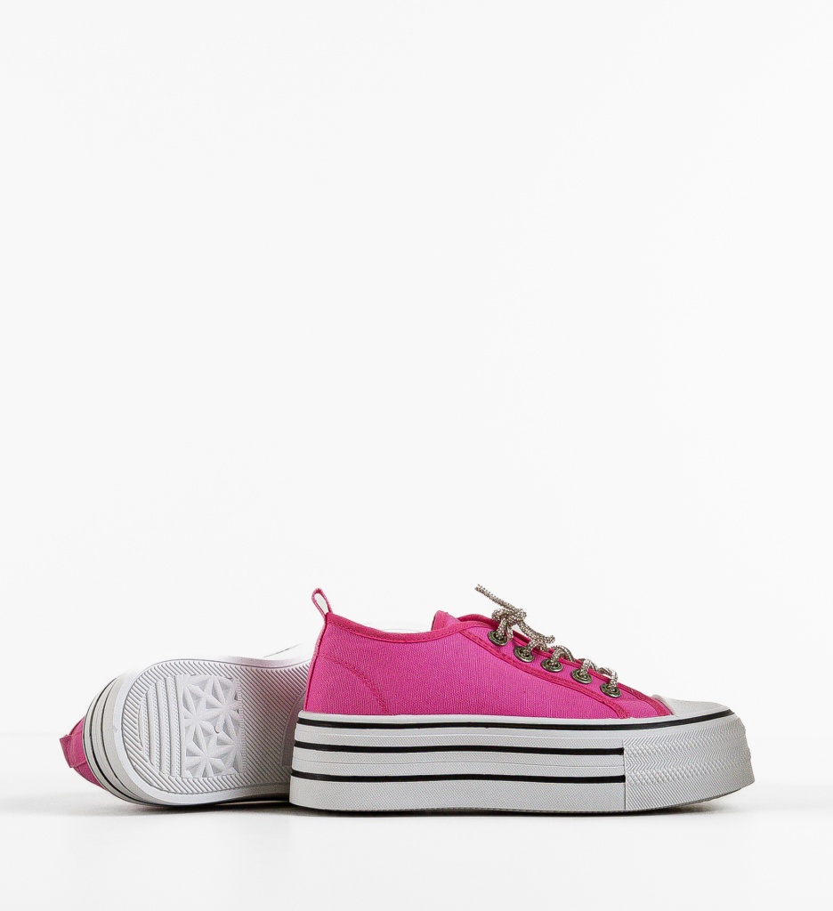 Sneakers Dama Steaia Roz - Confort și Stil - imagine 4