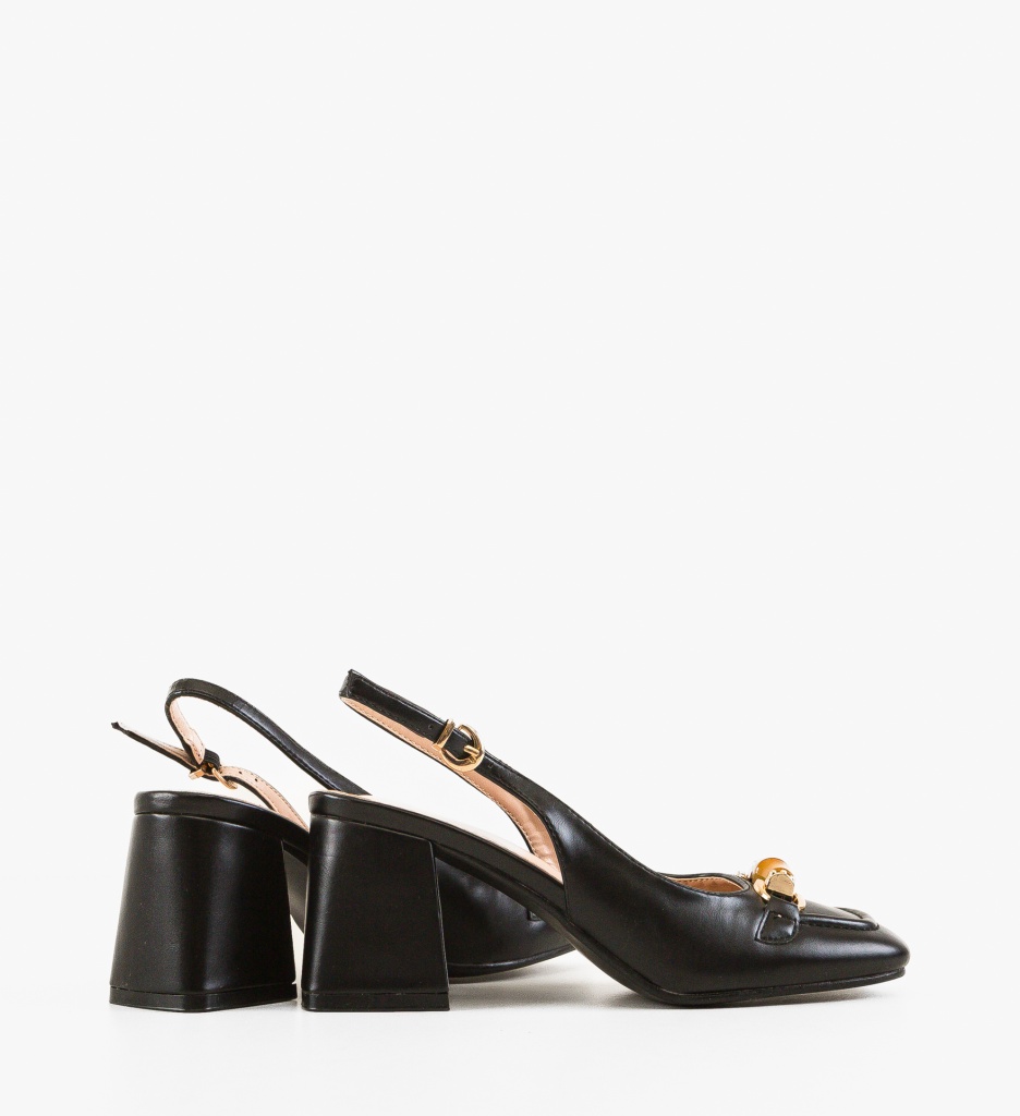 Pantofi Nasee Negri - Eleganță și Stil - imagine 5