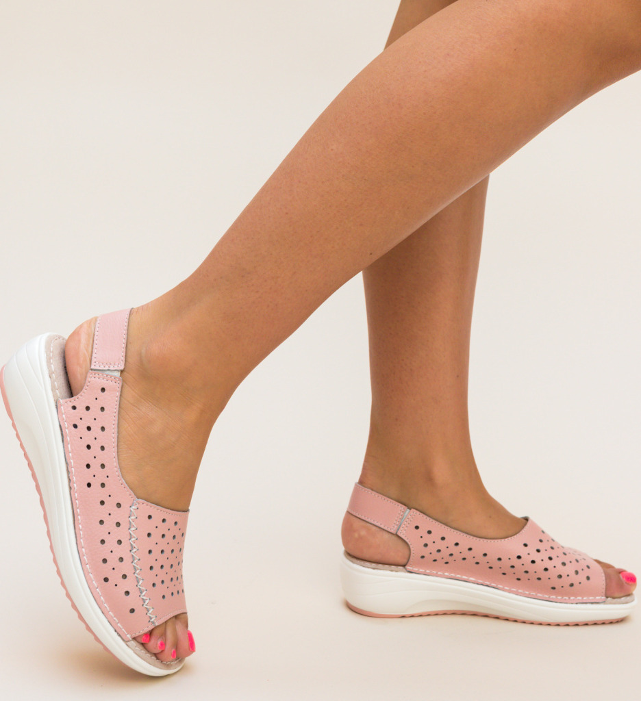 Platforme Lindone Roz - Stil si Confort Casual - imagine 3
