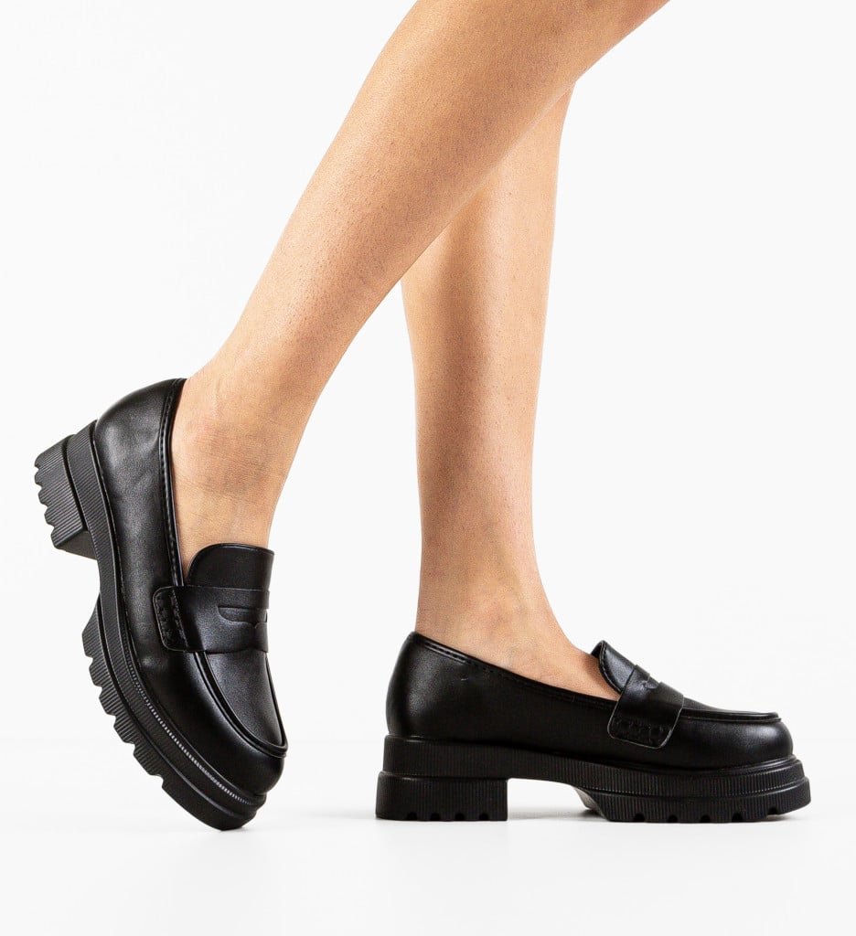 Pantofi Casual Tess Negri - Stil și Confort Zilnic - imagine 4