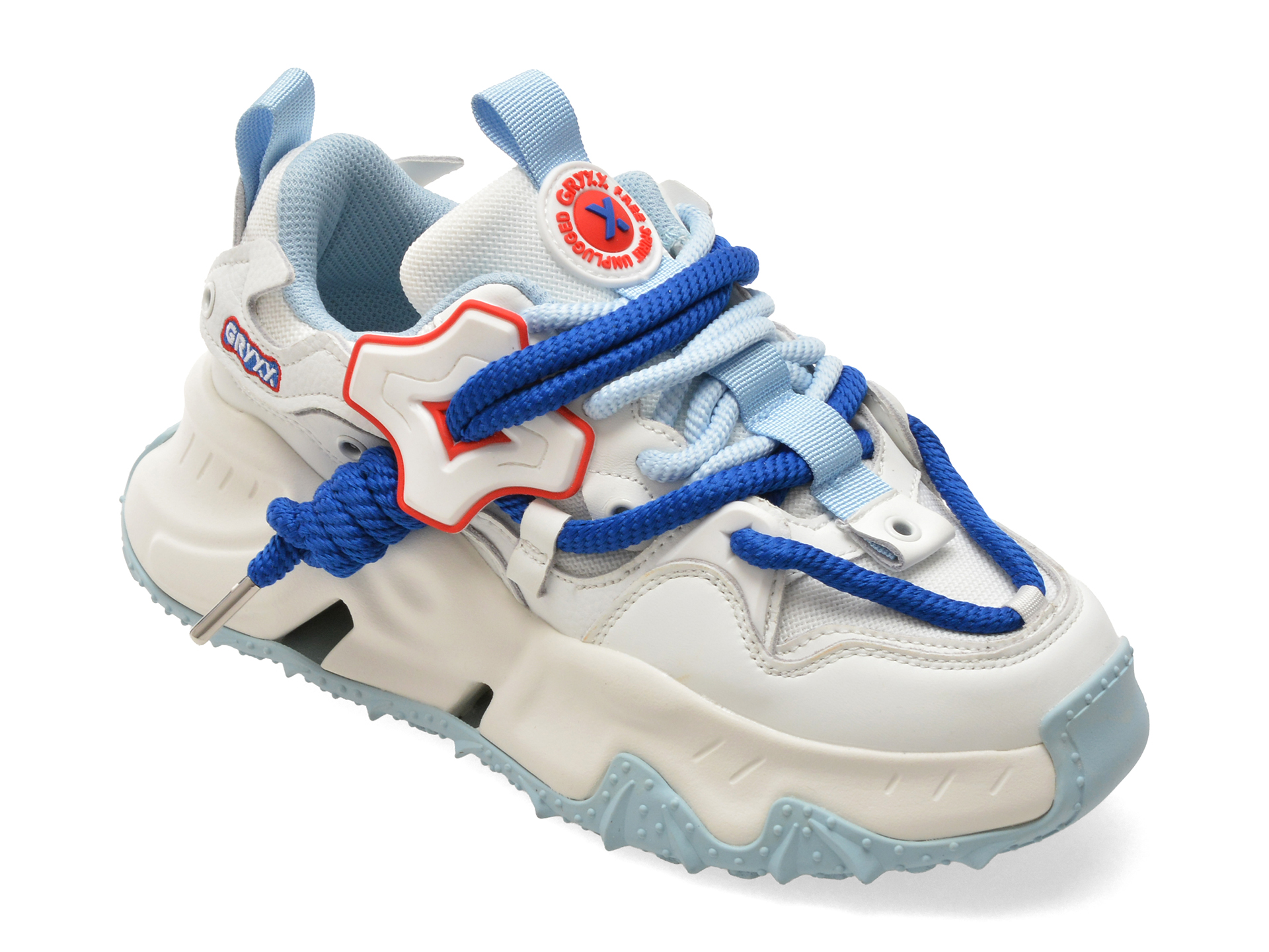 Pantofi Sport Gryxx Albaștri Textil Confortabili