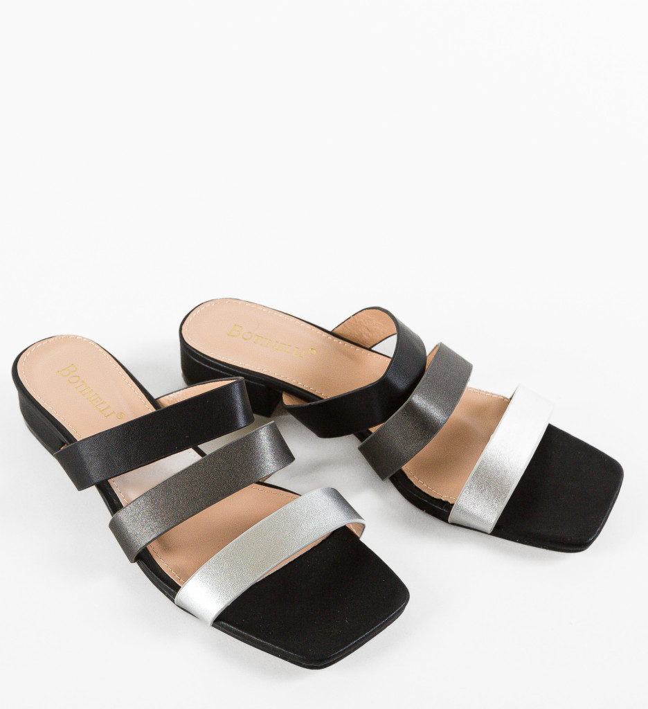 Sandale Dama Thalassa Negri | Eleganță și Confort - imagine 7