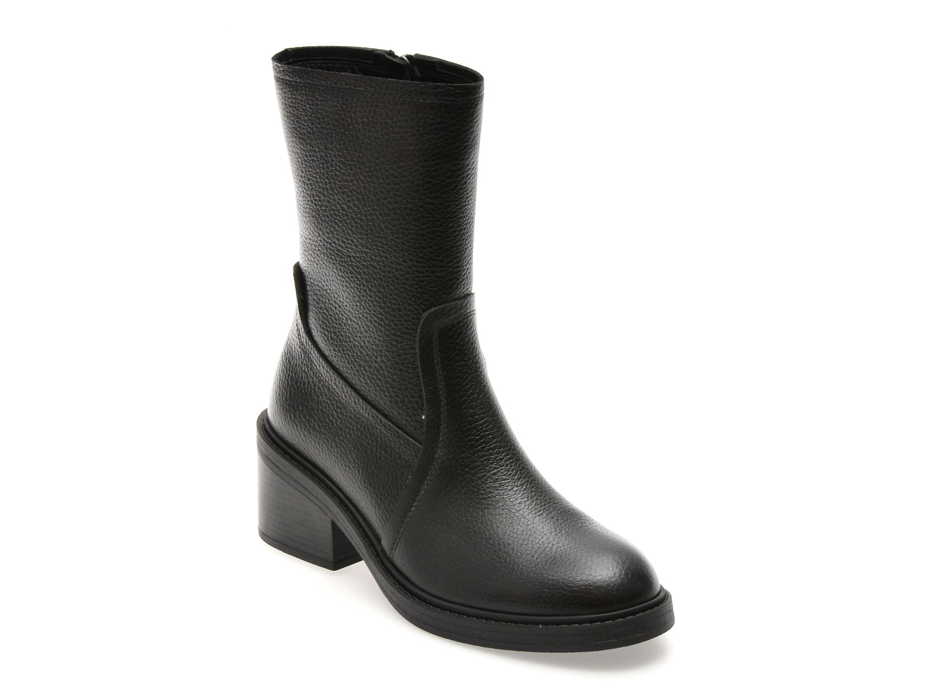 Ghete Epica Piele Naturală | Eleganță Negru