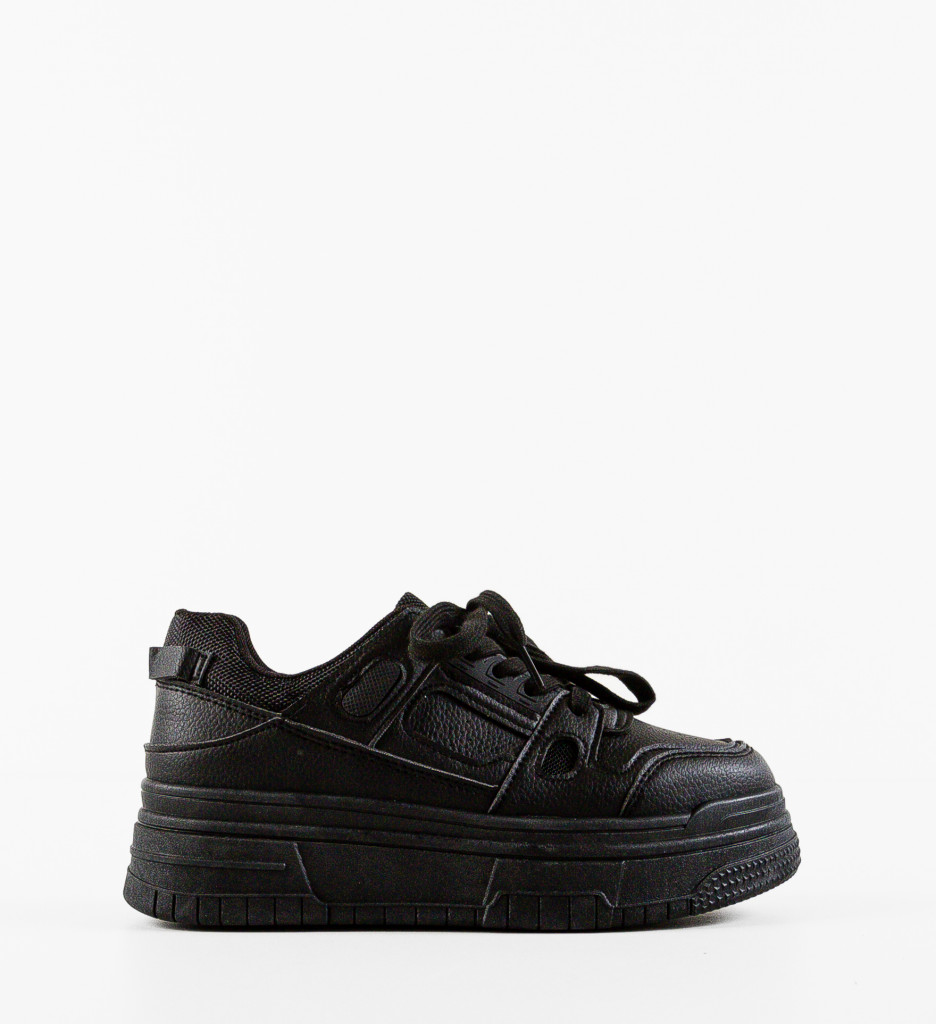 Sneakers Dama Sash Negri - Confort și Stil - imagine 6