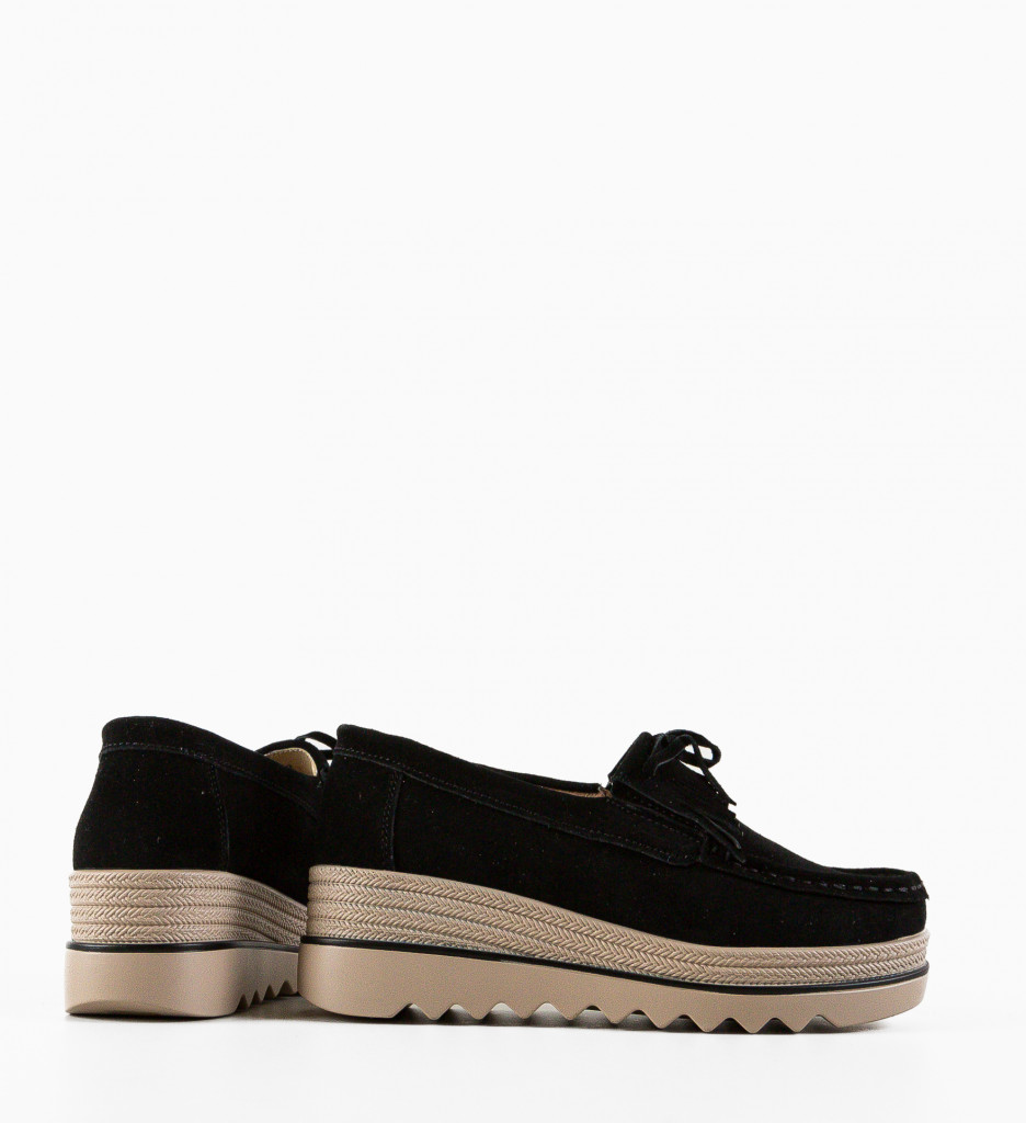 Pantofi Hipok Negri | Confort Zilnic Asigurat - imagine 6