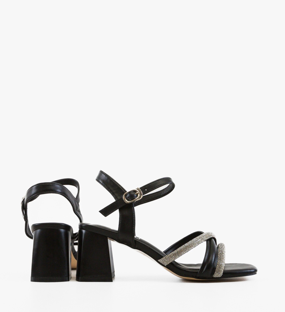 Sandale Dama Frysy Negre 2 - Eleganță și Confort - imagine 3