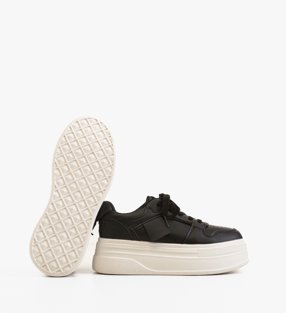 Sneakers Dama Uynn Negri - Stil & Confort - imagine 5