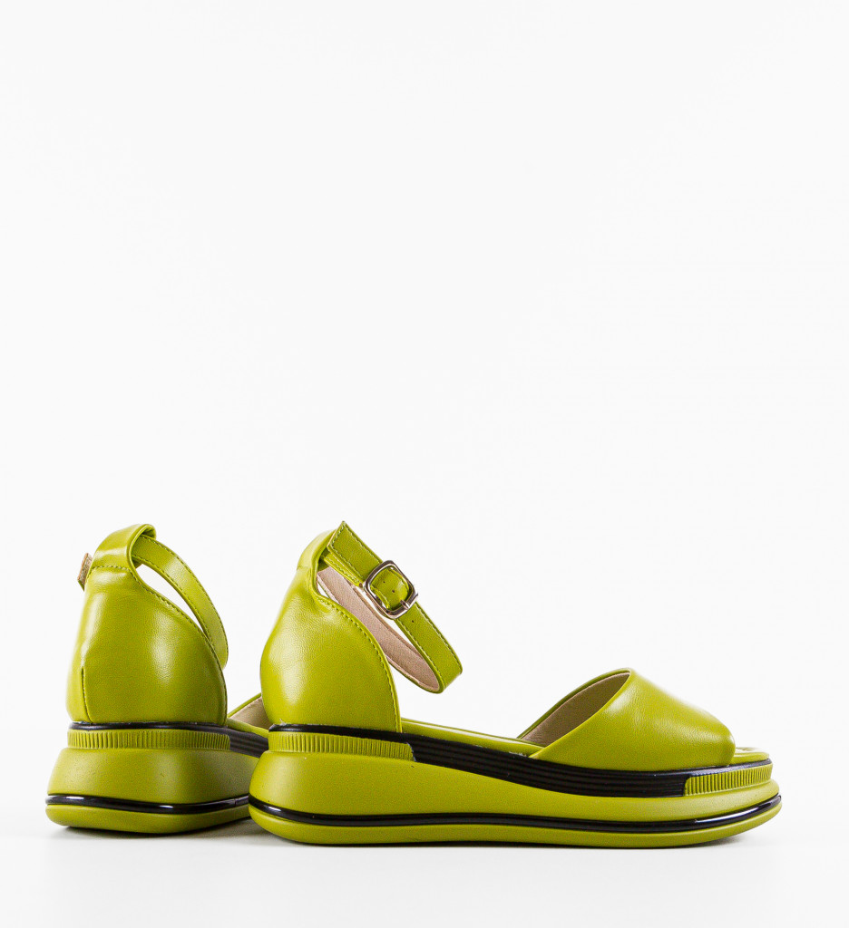 Sandale Dama Grifon Verzi - Eleganță și Confort - imagine 5
