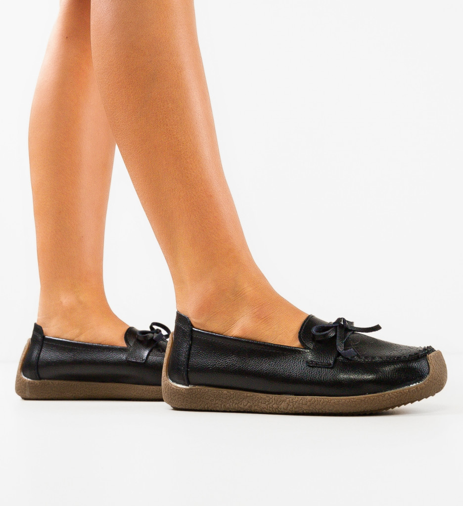 Pantofi Casual Libres Negri - Confort Zi de Zi - imagine 2
