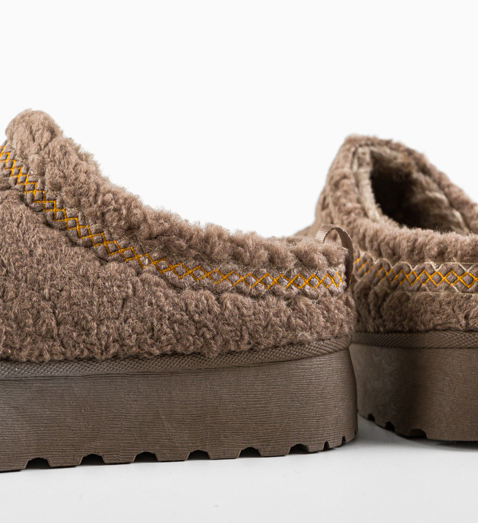 Papuci UGG Davila Khaki - Confort și Stil - imagine 8