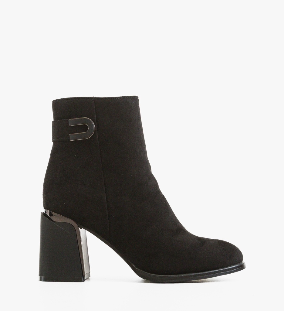 Botine Sammy Negre din Piele | Confort și Stil - imagine 3