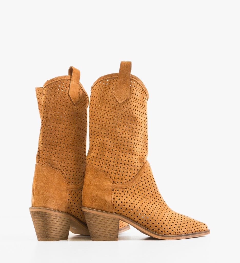 Botine Dama Tersa Camel | Eleganță și Stil - imagine 2