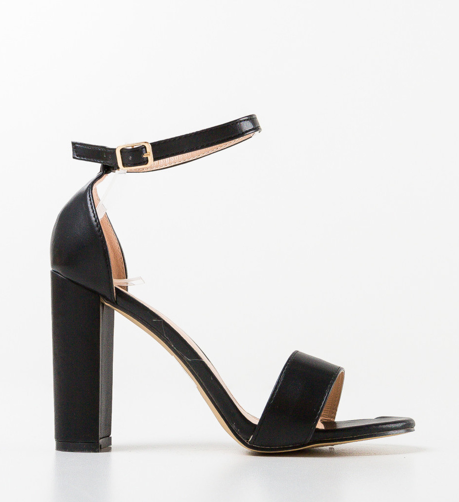 Sandale Dama Nere Negre | Eleganță și Stil - imagine 5