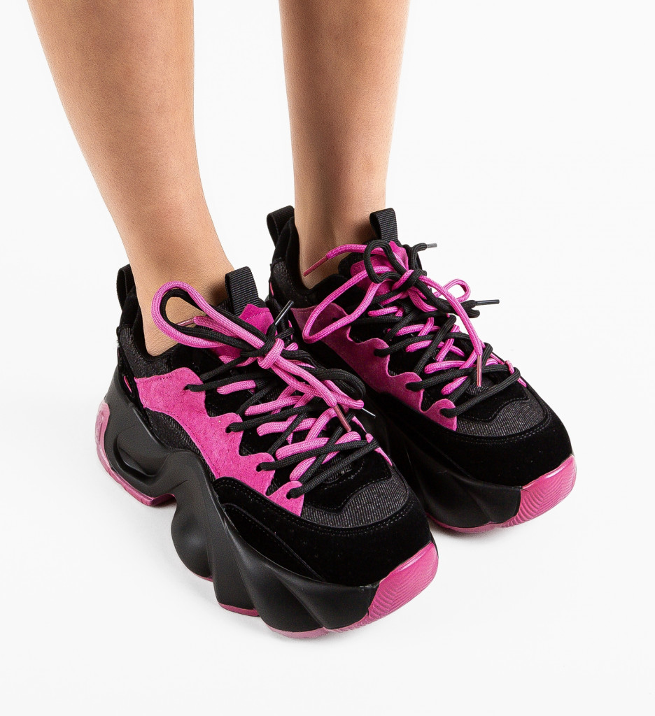 Sneakers Babina Negri | Confort și Stil Urban - imagine 5