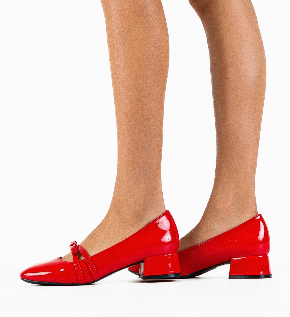 Pantofi Rosii cu Toc - Eleganță și Stil - imagine 3