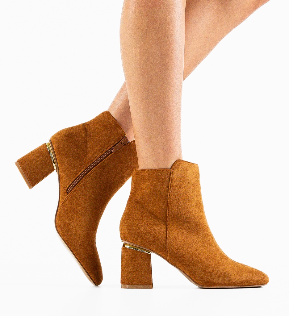 Botine Dama Arroyo Camel | Elegant & Confortabil