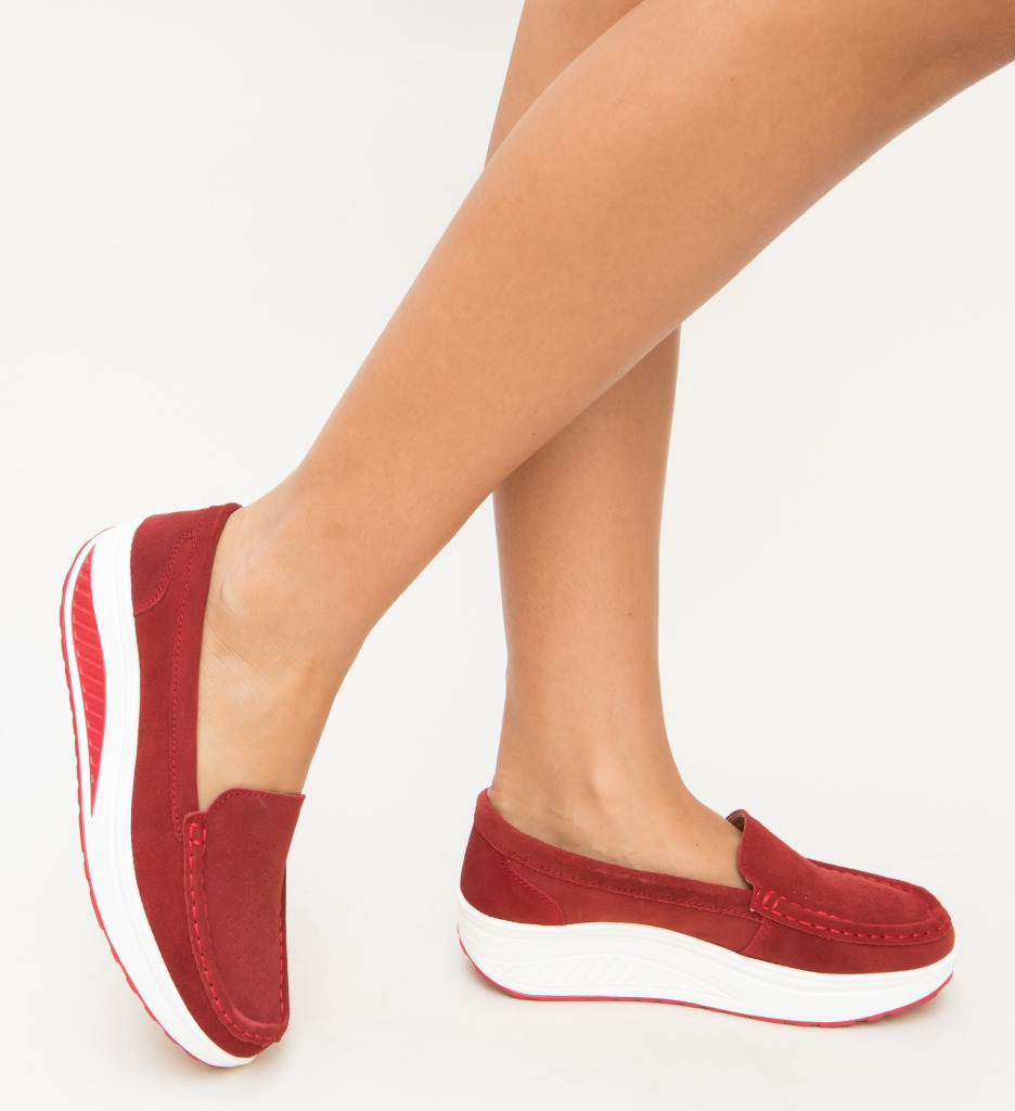 Pantofi Casual Isla Rosii - Stil și Confort - imagine 3