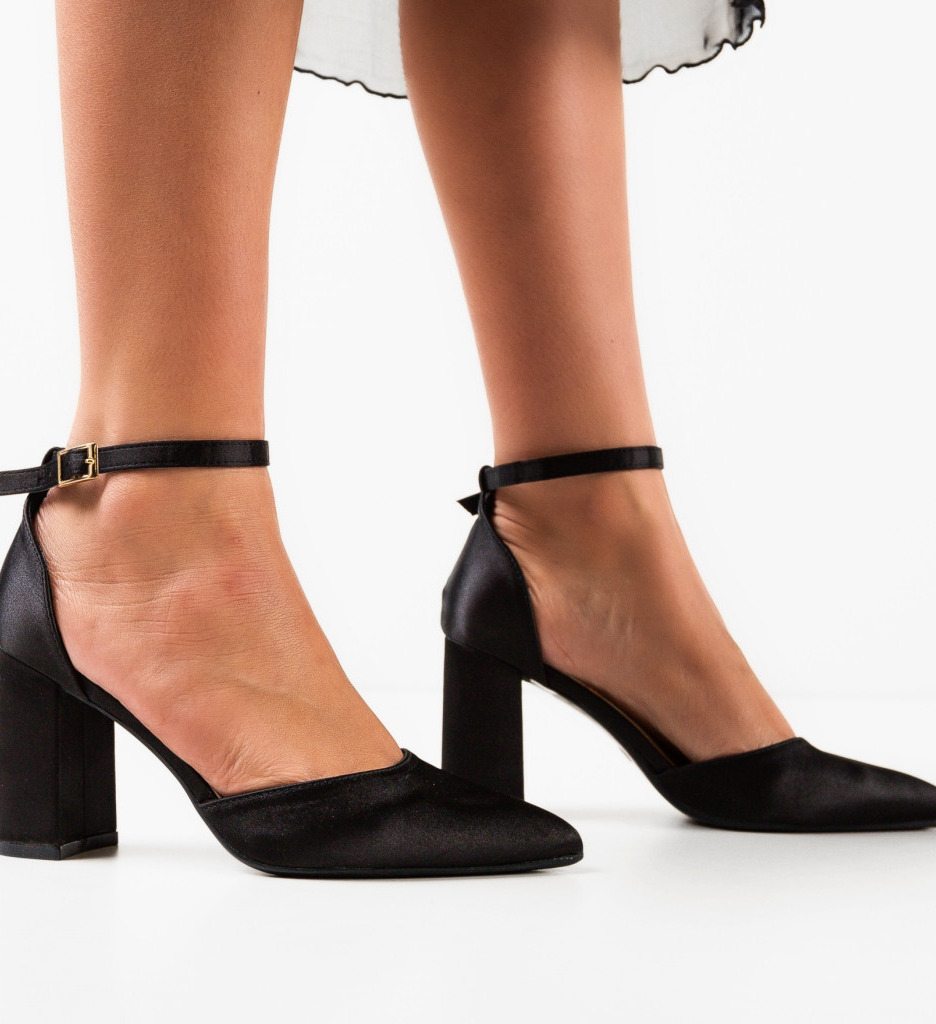 Pantofi Villanueva Negri | Eleganță și Stil - imagine 4