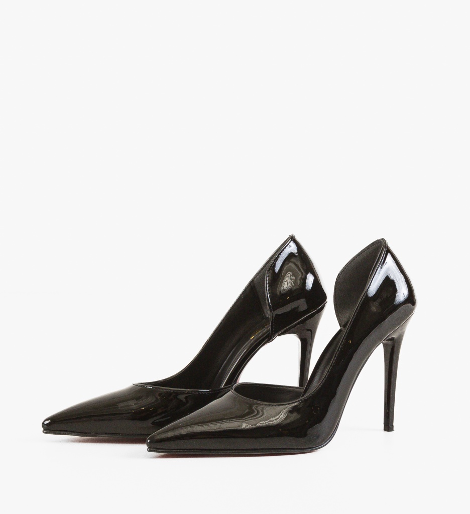 Pantofi Stiletto Jenba Negri | Eleganță și Stil - imagine 5