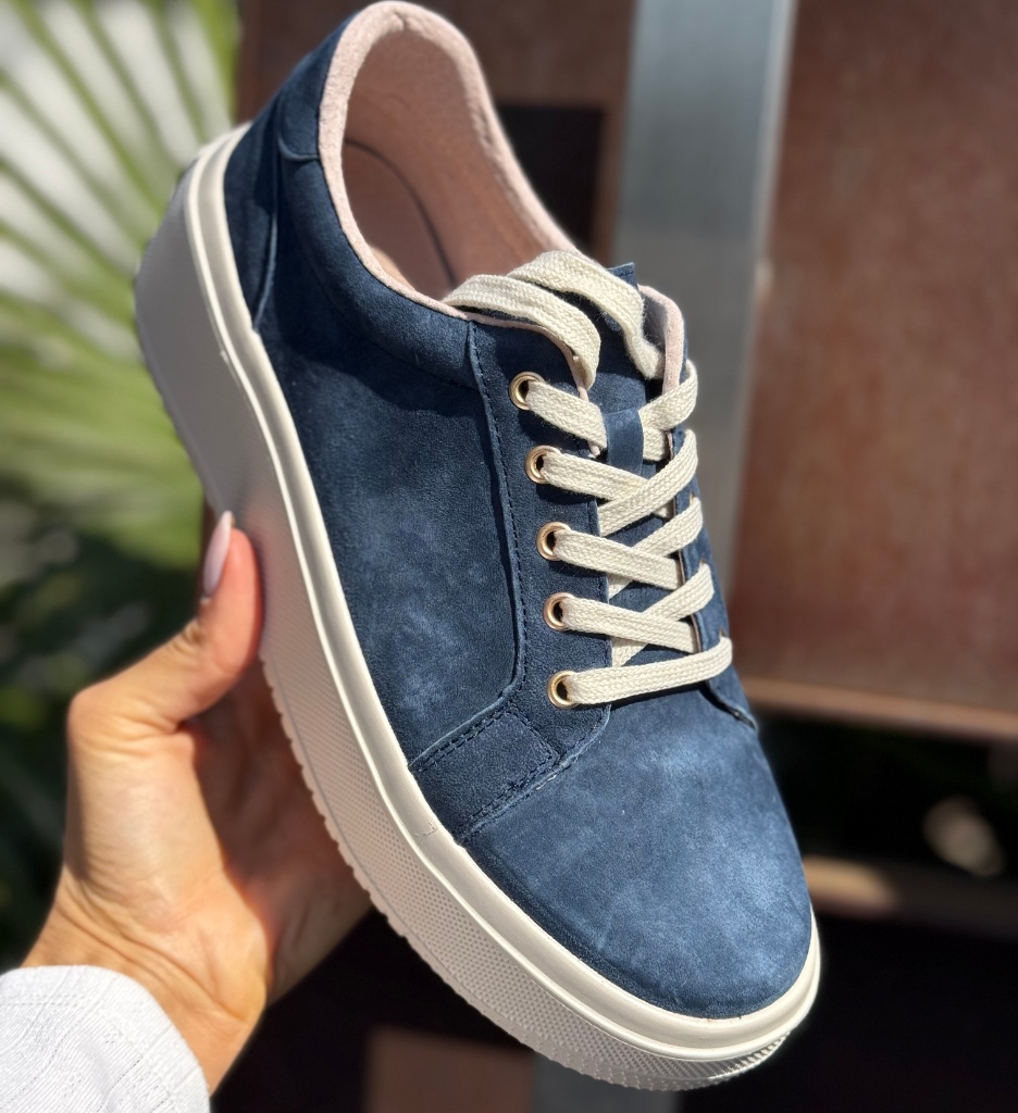 Sneakers Dama Daravo Albastri | Confort Sport