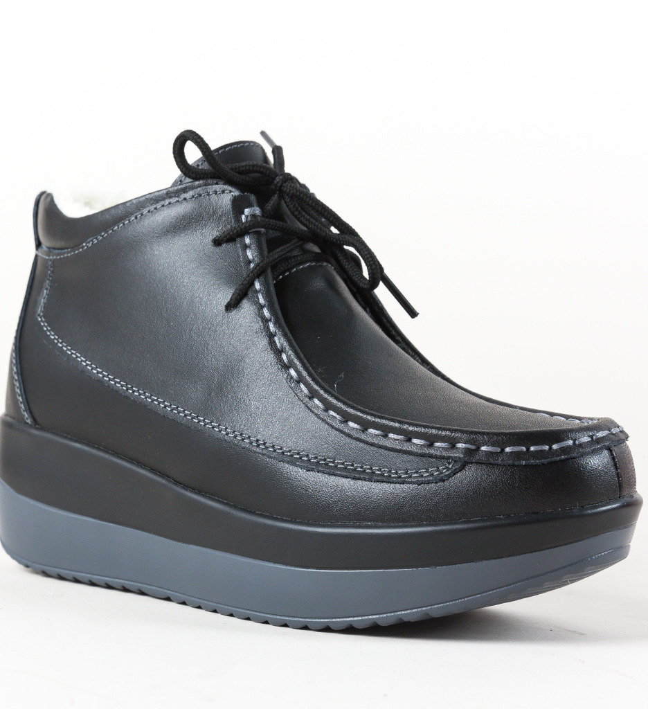 Pantofi Casual Ryhko Negri - Confort și Stil - imagine 7