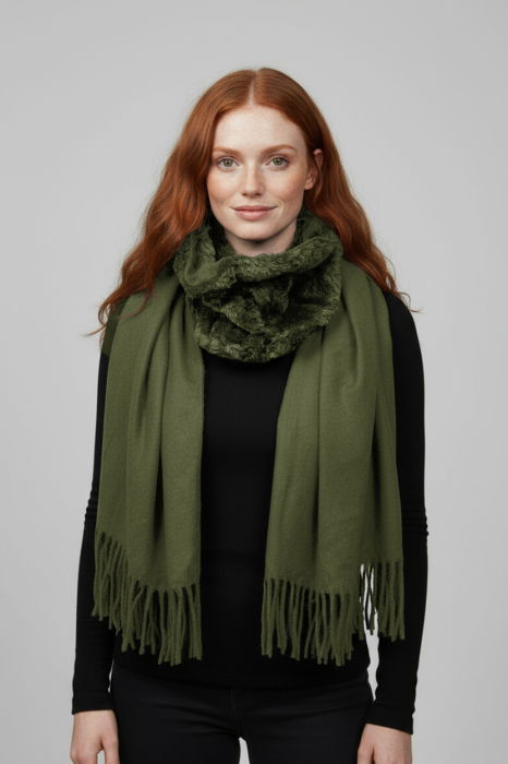 Esarfă Blanită Ecologică Shopika | Eleganță și Stil