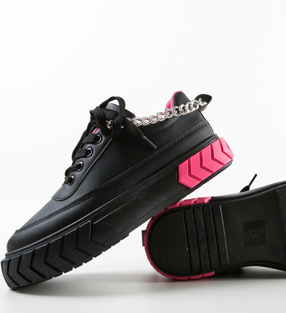 Sneakers Dama Jobe Negri - Confort și Stil - imagine 7
