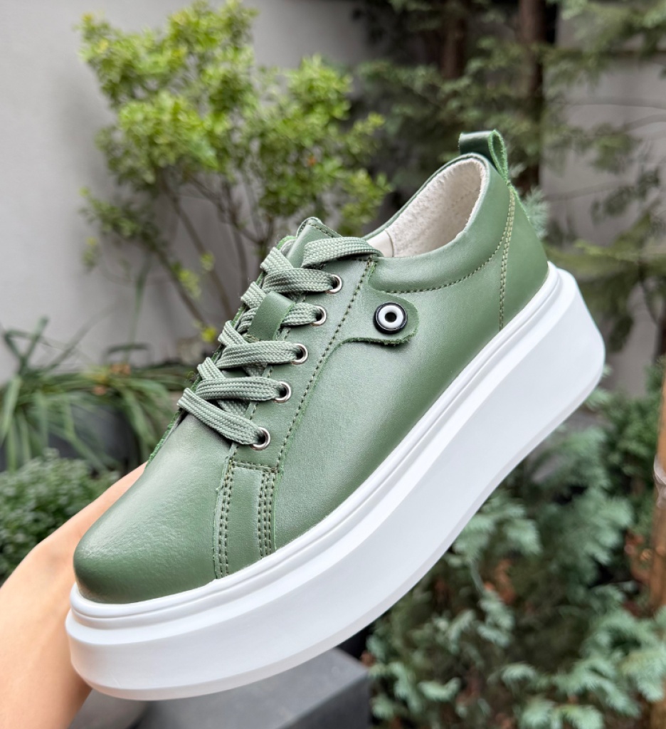 Pantofi Casual Nuandre Verzi - Confort Zi de Zi - imagine 9