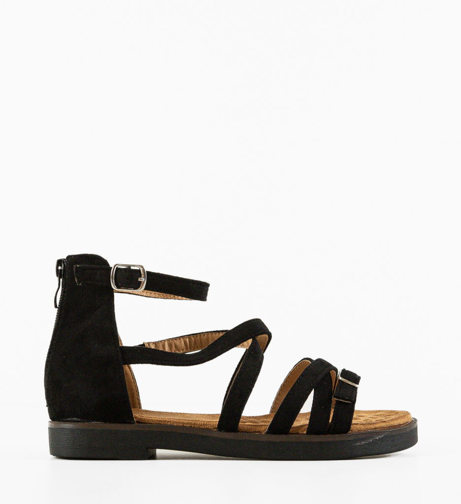 Sandale Dama Balkar Negre | Eleganță și Confort - imagine 6