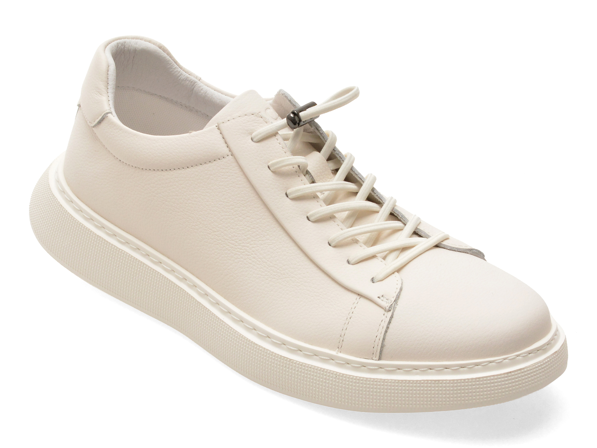 Pantofi sport Epica albi, piele naturală