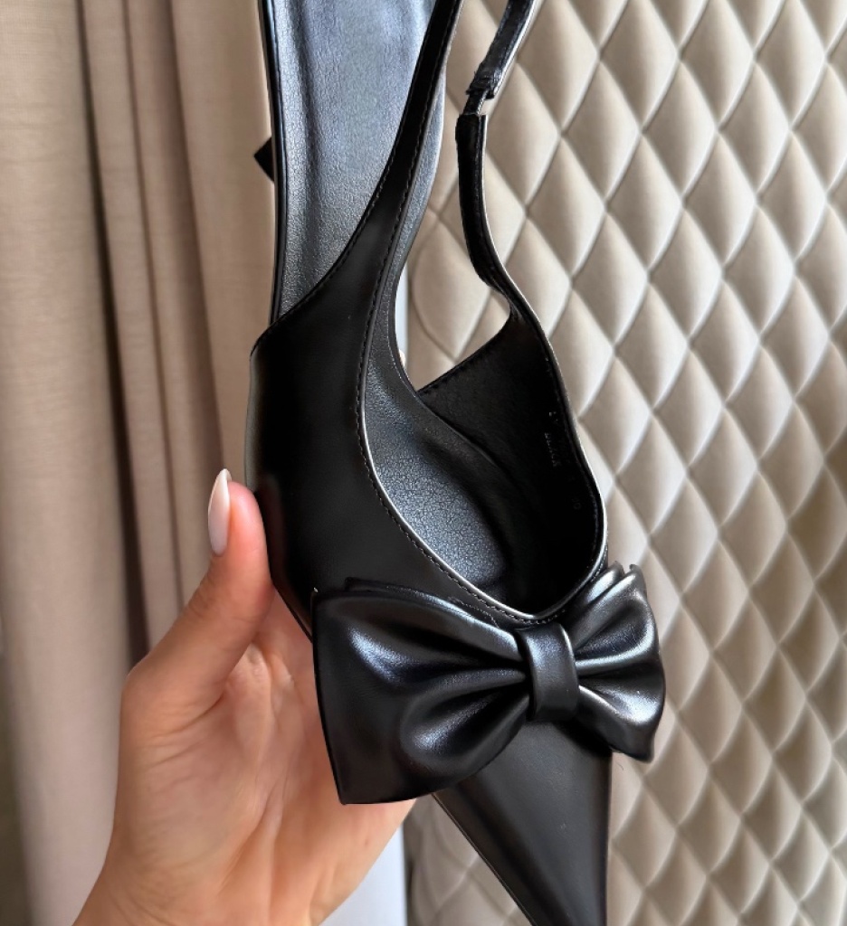 Pantofi Stiletto Tomic Negri - Eleganță Pură