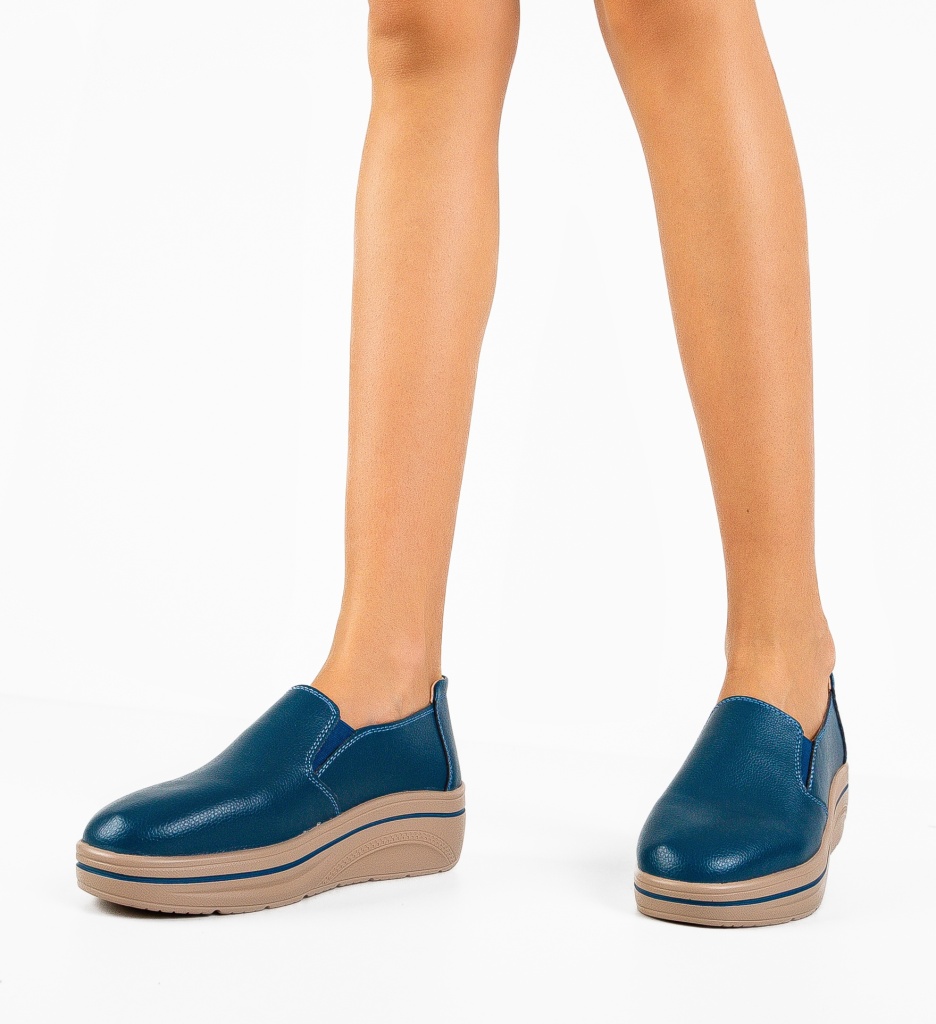 Pantofi Casual Alpino Albastri - Confort Stil