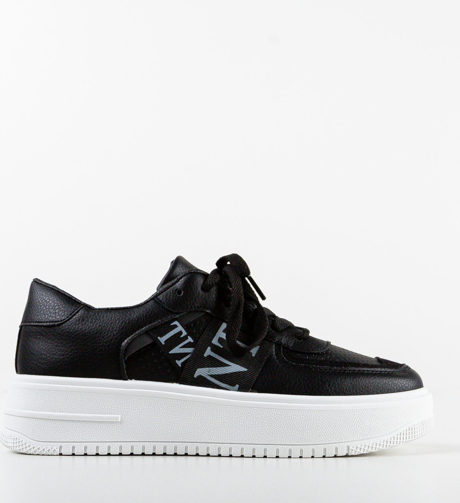 Sneakers Dama Vuton Negre - Confort Stilat - imagine 5