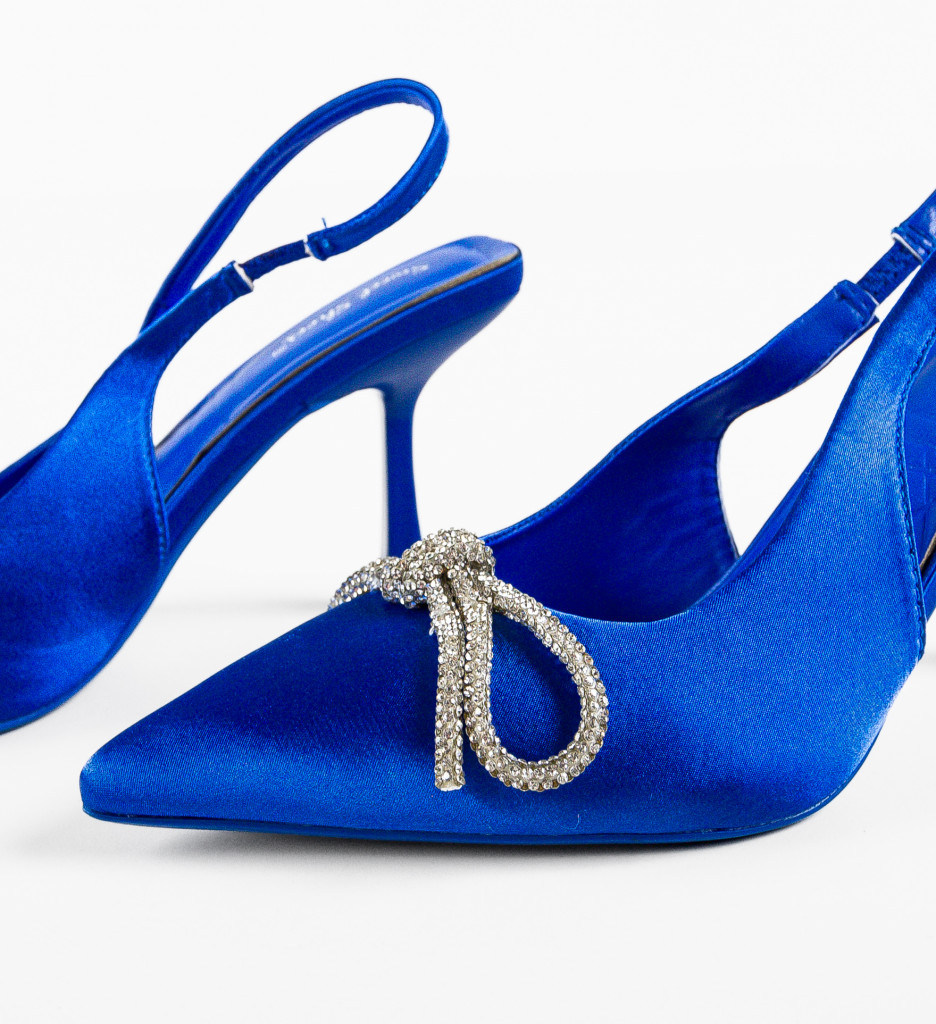 Pantofi Atlanta Albastri - Eleganță și Stil - imagine 5