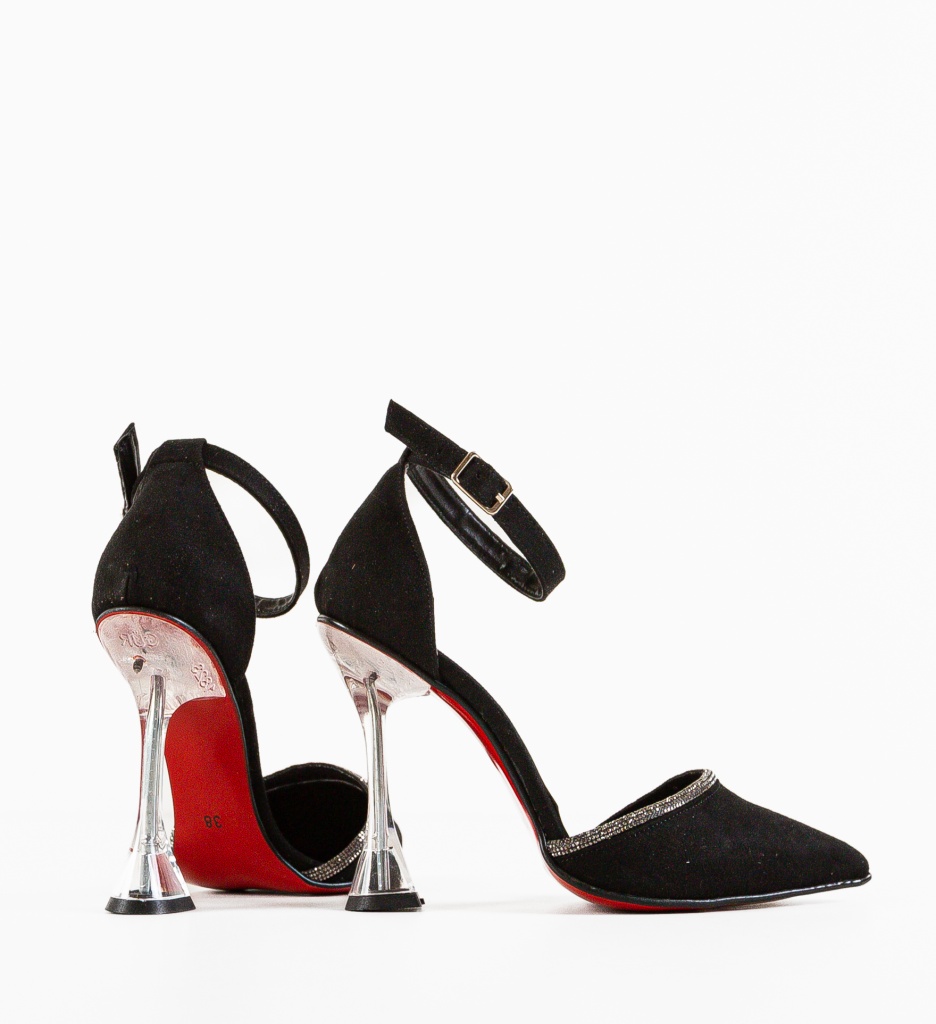 Pantofi dama Osk Negri cu toc elegant - imagine 6